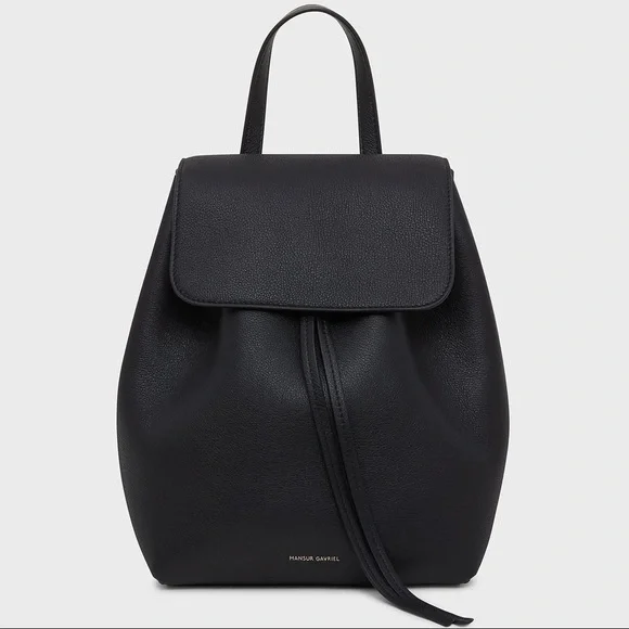 Mansur Gavriel Soft Lady backpack in black